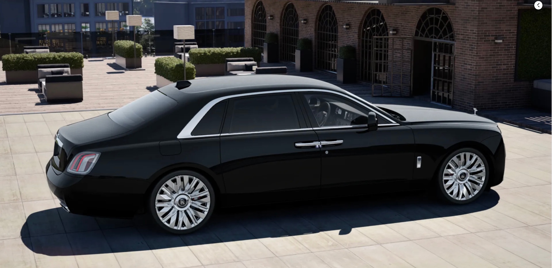 Rolls-Royce Ghost Extended side profile