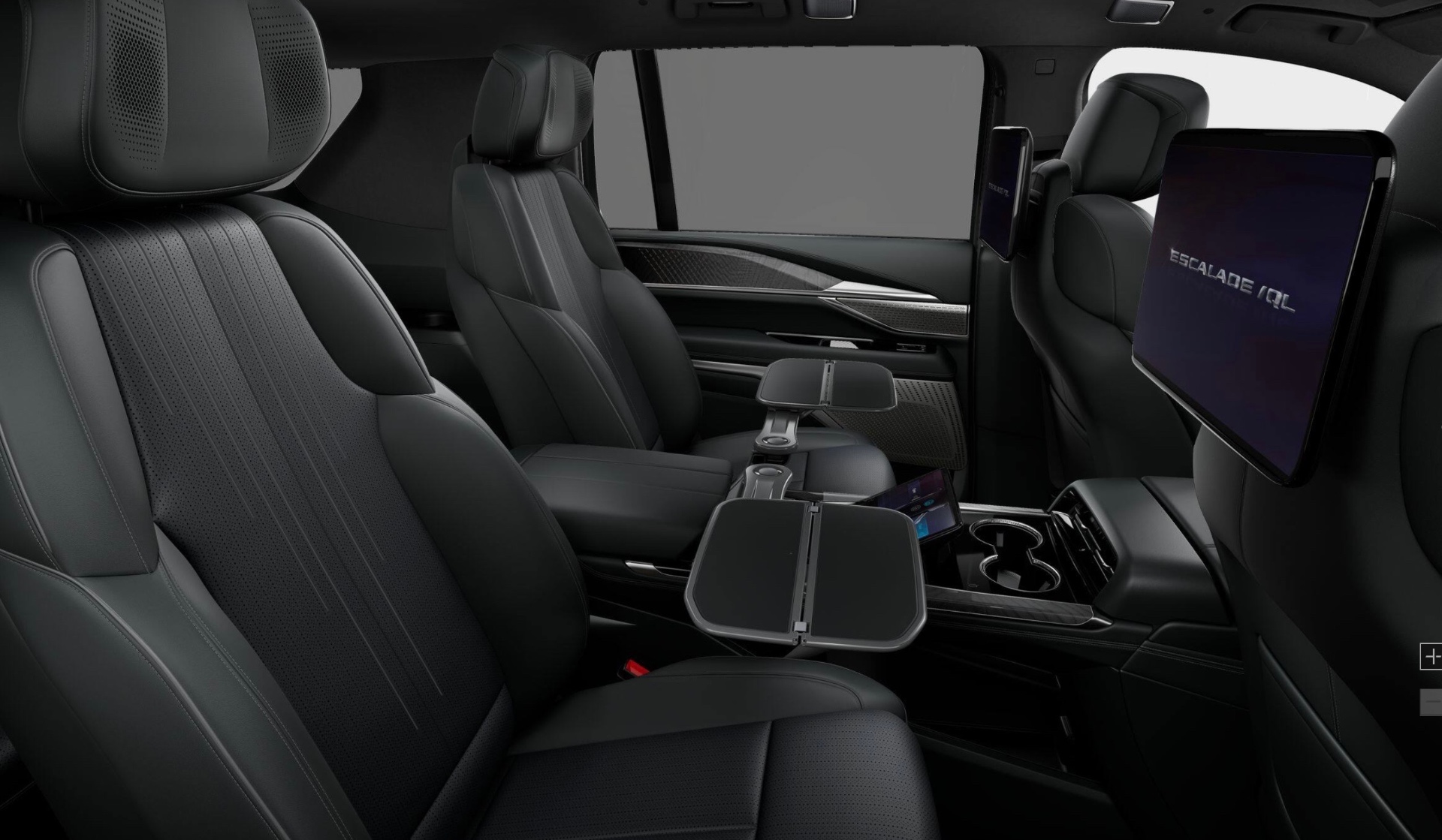 Escalade IQL executive rear cabin